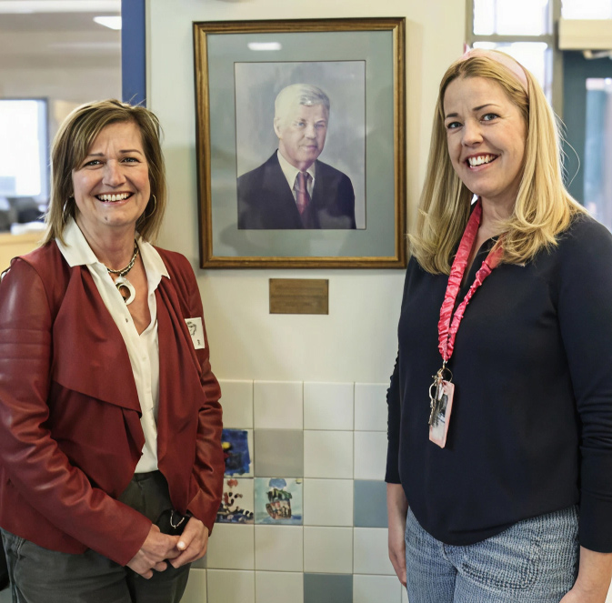 Mary Anne Clancy and Mary Elizabeth Pritchard